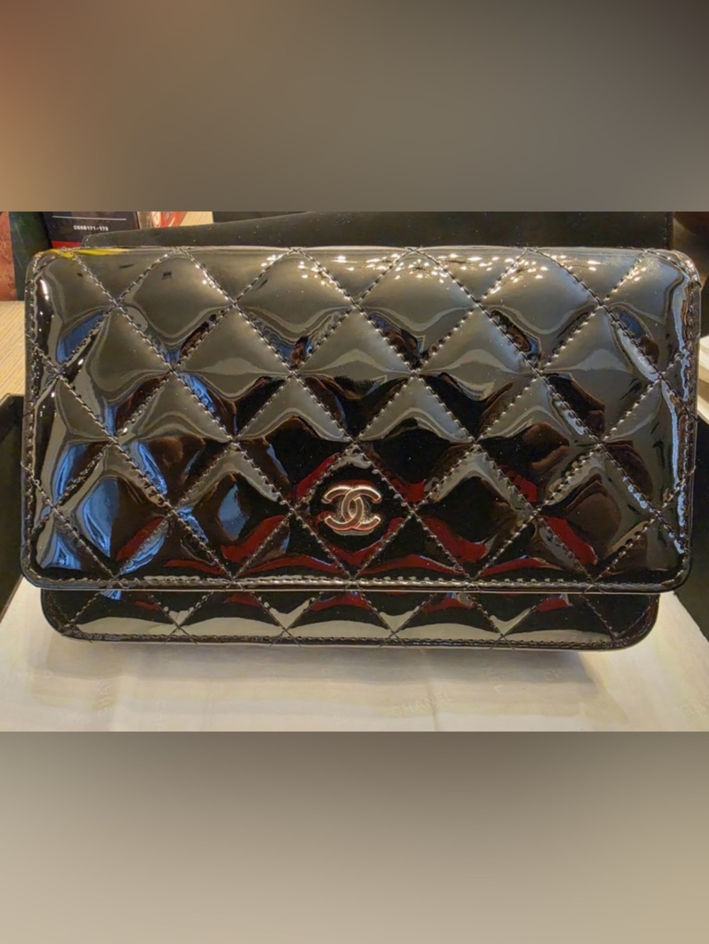 Chanel Patent Leather WOC
